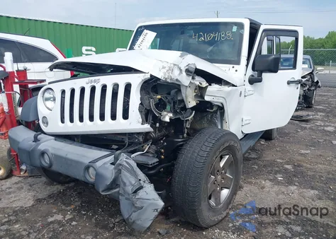 2017 Jeep Wrangler Unlimited Sport 4X4 z USA, uszkodzony, nr VIN 1C4BJWDG9HL502712